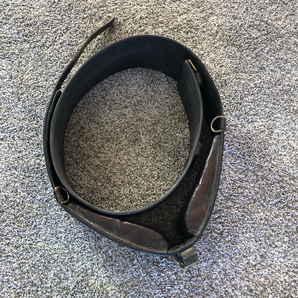 Custom Leather Surcingle 🐴